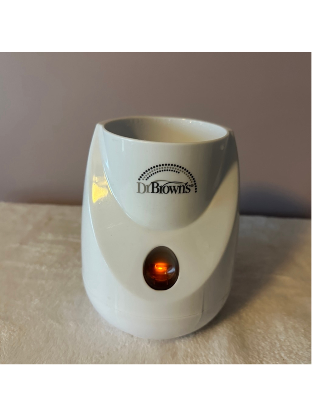 Dr. Brown's Bottle Warmer Replacement Unit Only No Lid/Parts White Black works